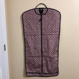 Vera Bradley RETIRED Mocha Rouge Accessories Bag!